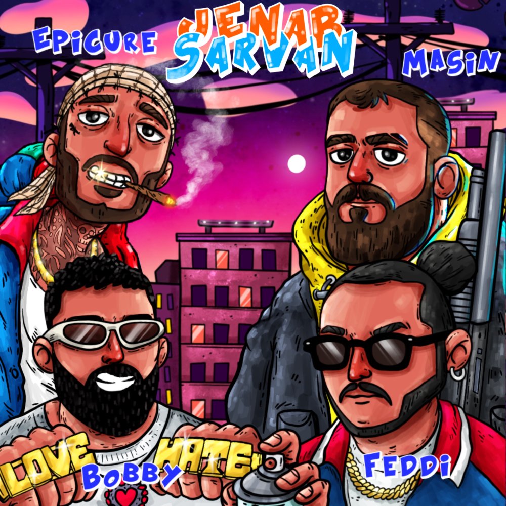 Jenab Sarvan - EpiCure, Masin, Fedi, & Bobby Salar